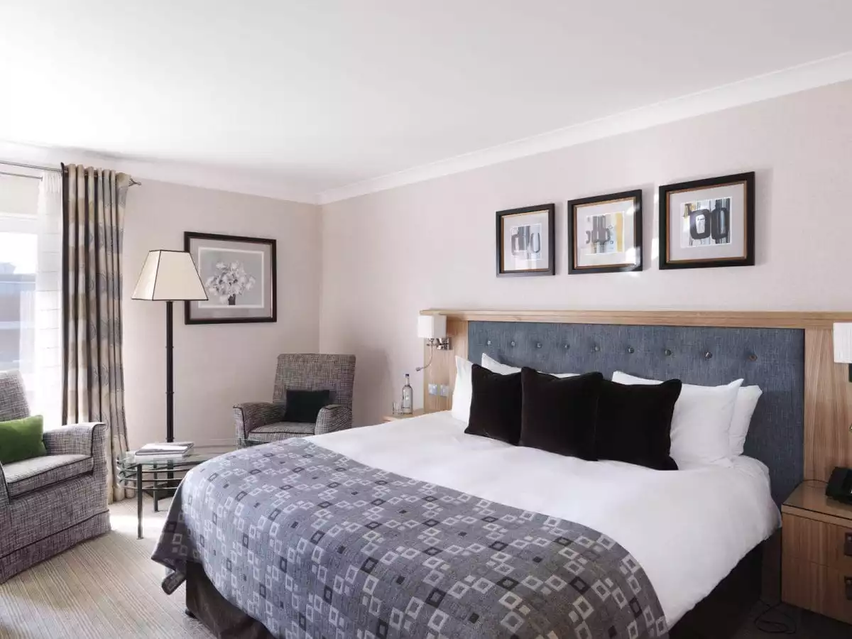 Superior double bedroom at The Runnymede on Thames