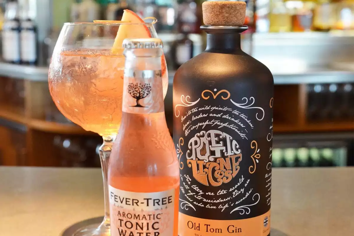 Poetic License Gin and Fever Tree Tonic