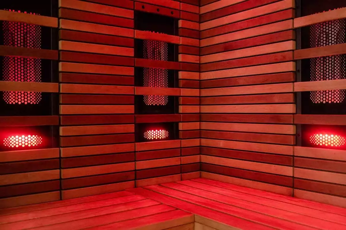 Infrared sauna at The Runnymede on Thames