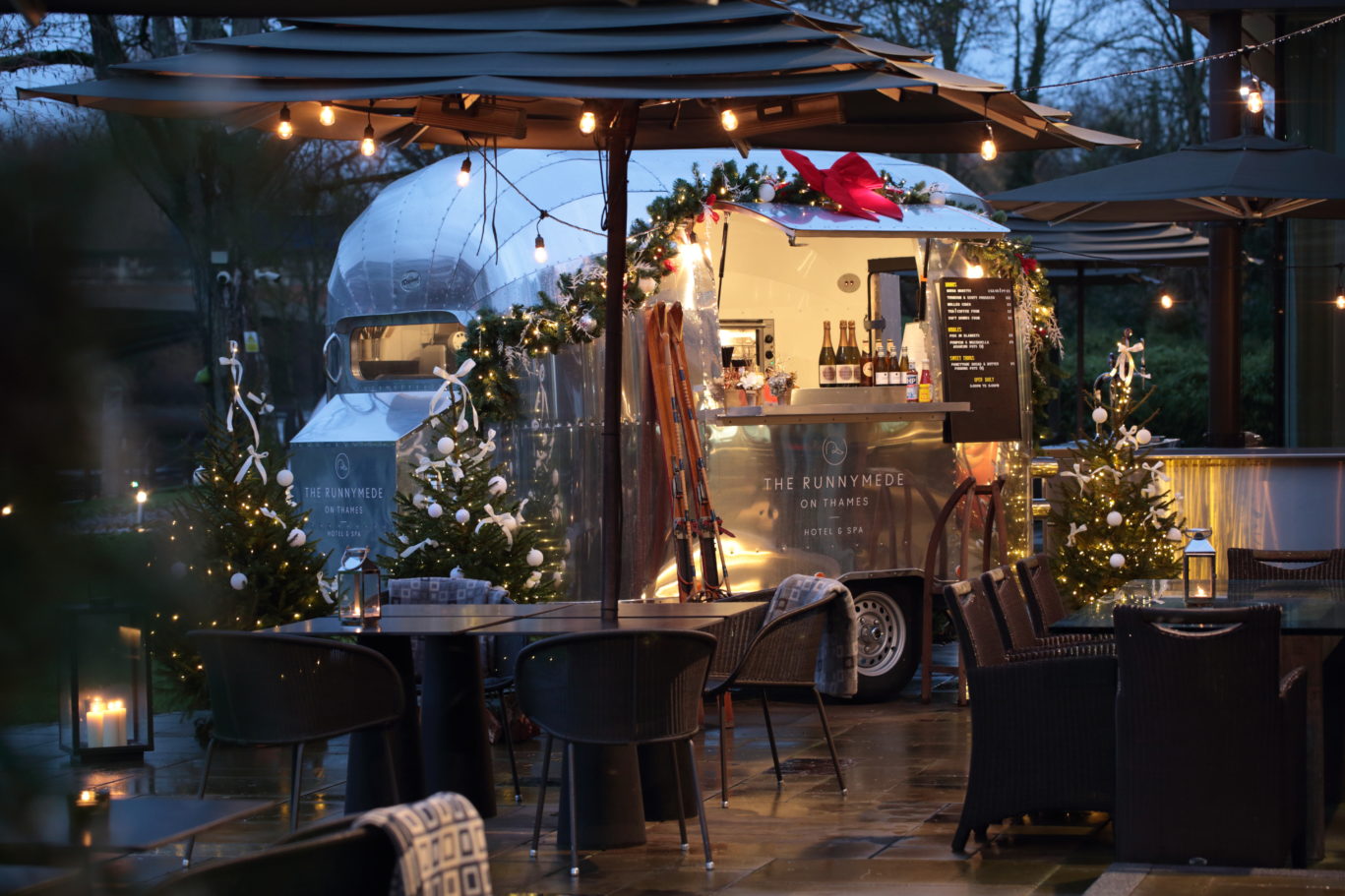 The Runnymede air stream at Christmas