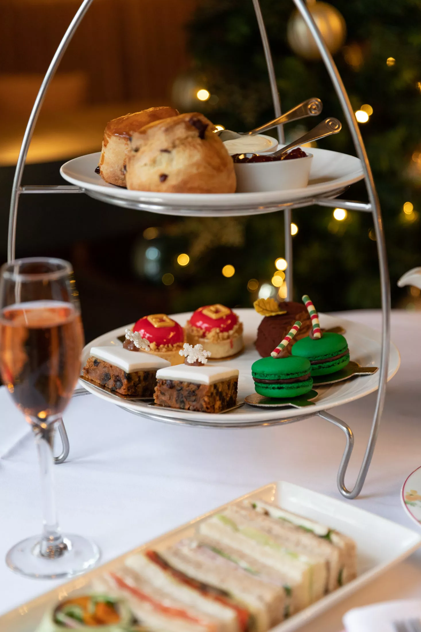 Festive Afternoon Tea at The Runnymede on Thames